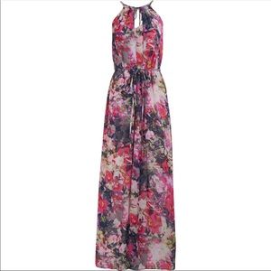 Maggy London floral maxi dress